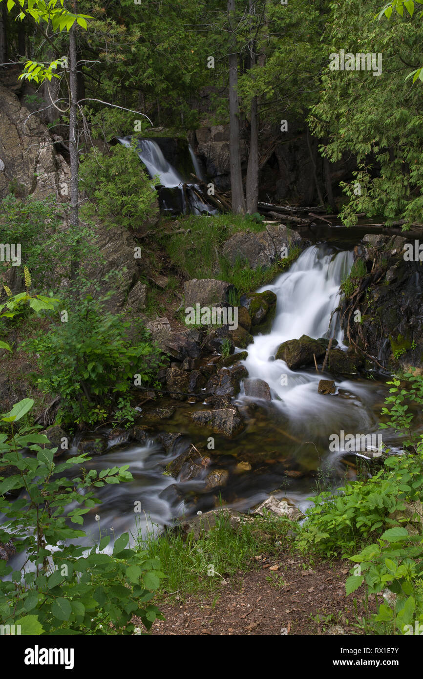 Quinnesec, Dickinson County, Michigan, USA Stock Photo Alamy