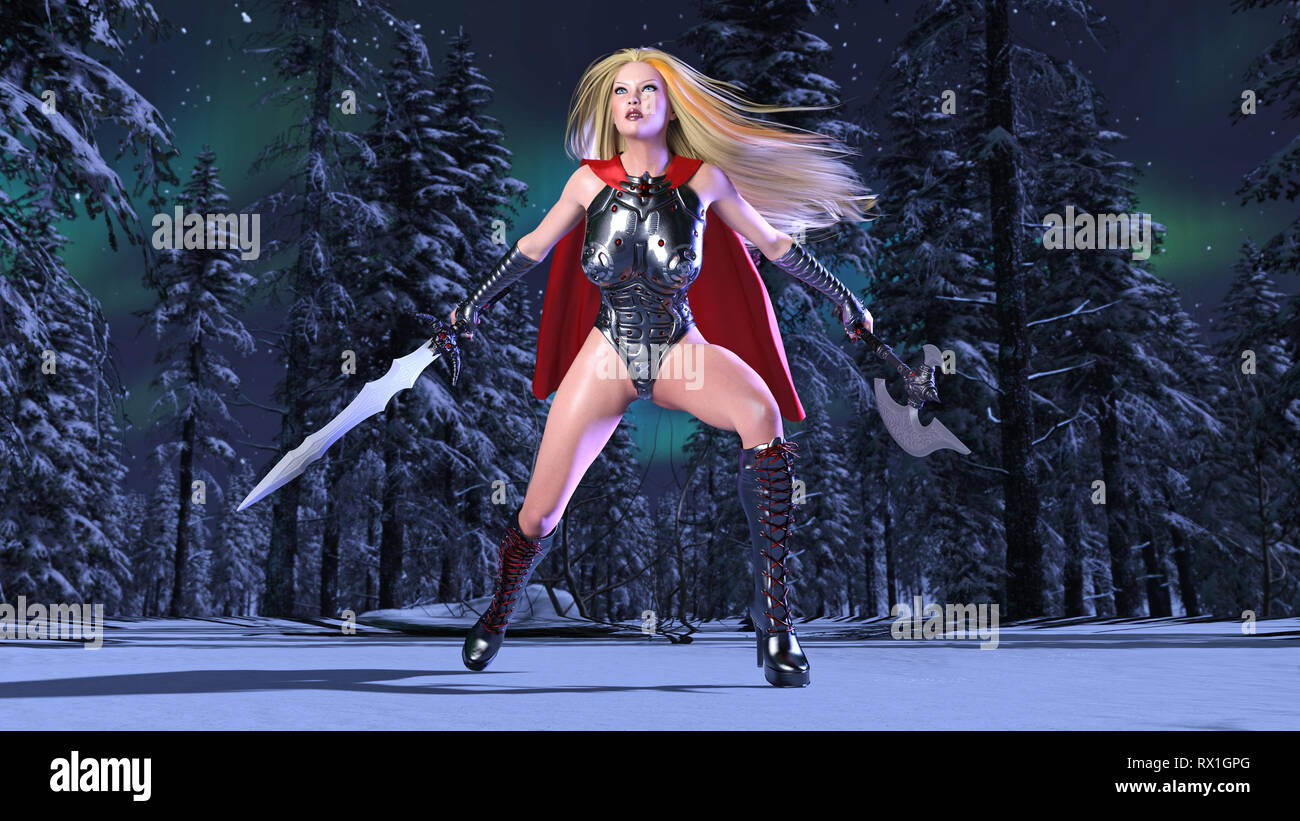 Superhero viking sword hi-res stock photography and images - Alamy