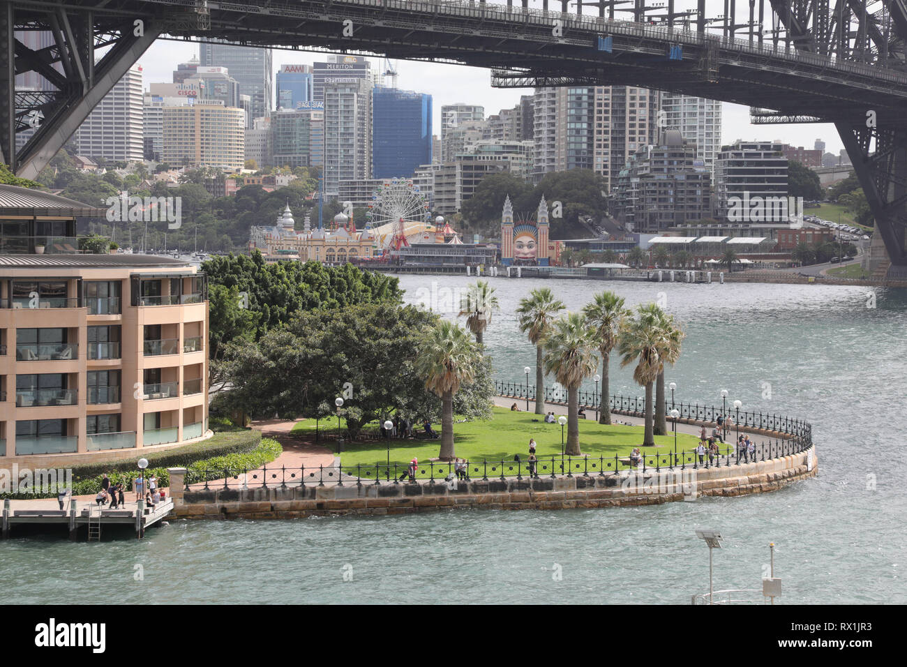 Hickson Road Reserve, The Rocks, Sydney, NSW, Australia Stock Photo Alamy