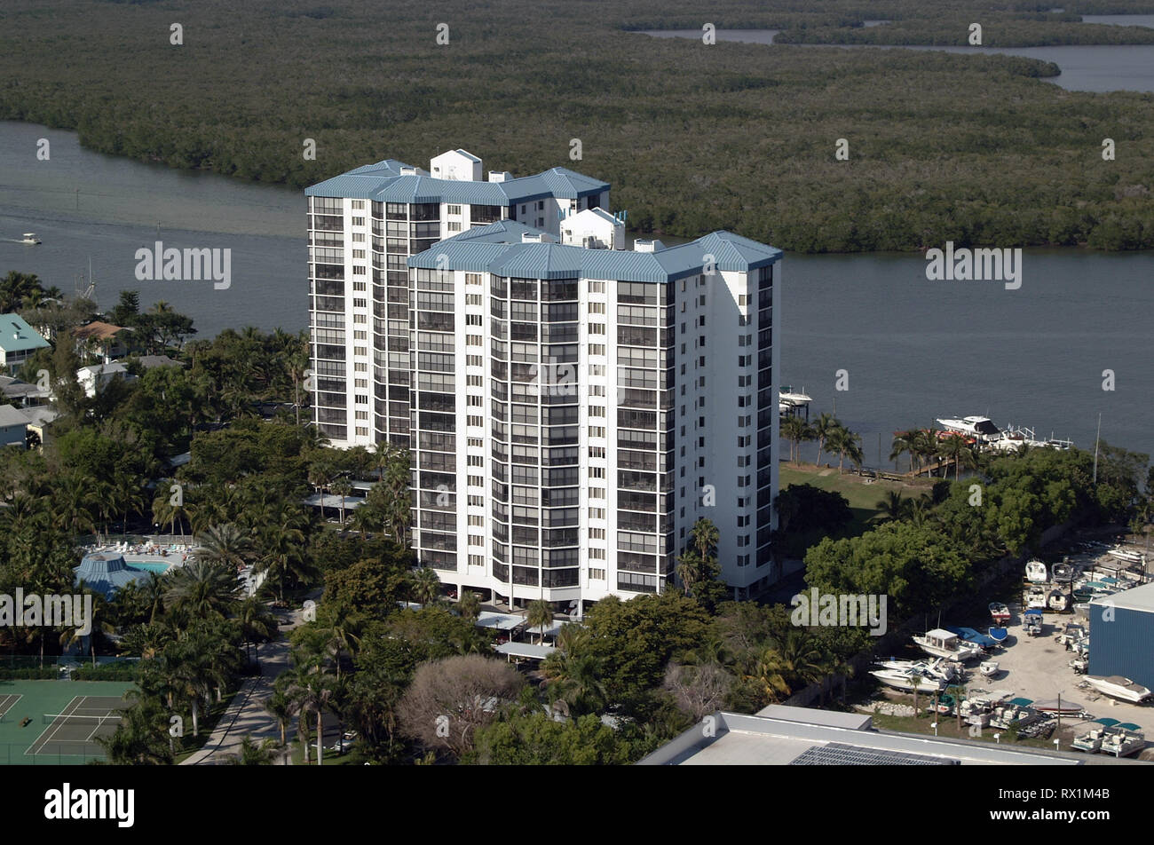 Ocean Harbor condo Stock Photo Alamy