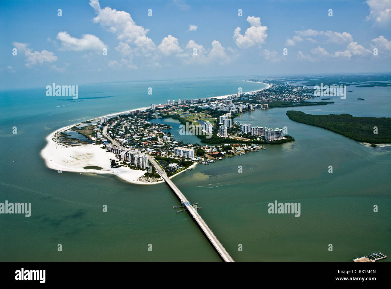 Aerial photo fort myers beach hires stock photography and images Alamy