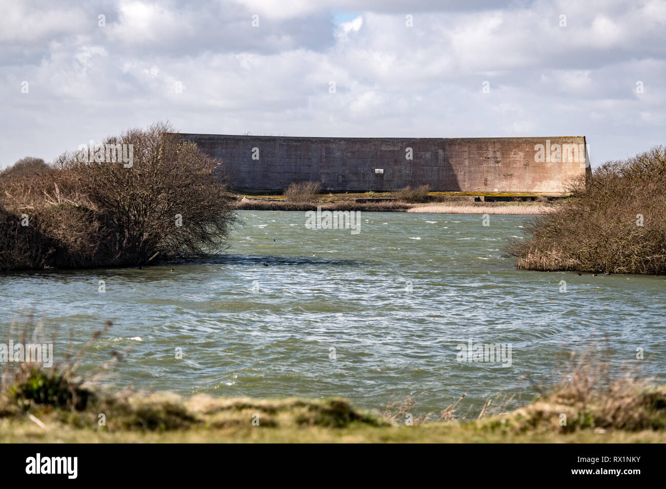 Sound Mirror, Hythe, Kent UK Stock Photo Alamy