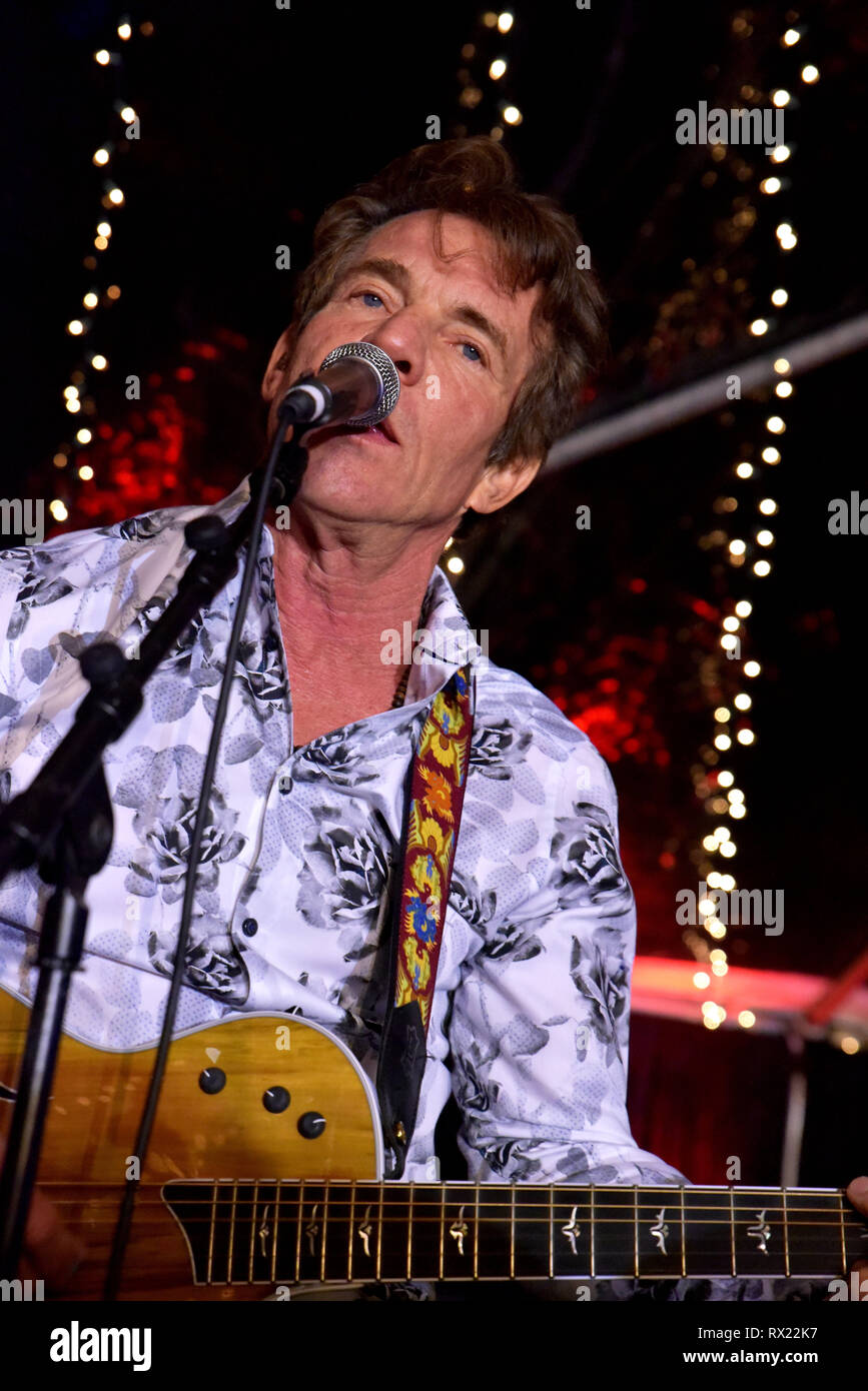 Dennis Quaid performs for the Cinémoi 2019 Oscar Party on February 24 2019 in Beverly Hills California Stock Photo