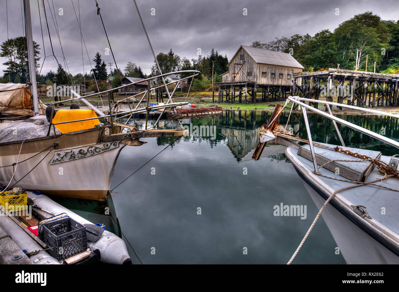 Sointula harbour hires stock photography and images Alamy