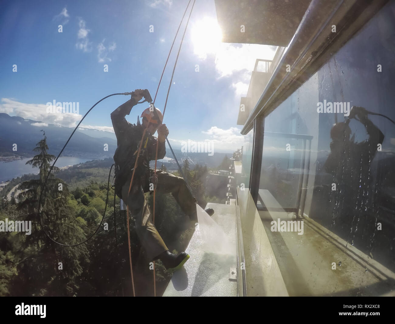 High tech building scary hi-res stock photography and images - Alamy