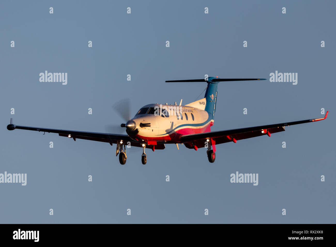 Royal Flying Doctors Service of Australia Pilatus PC12 single engine