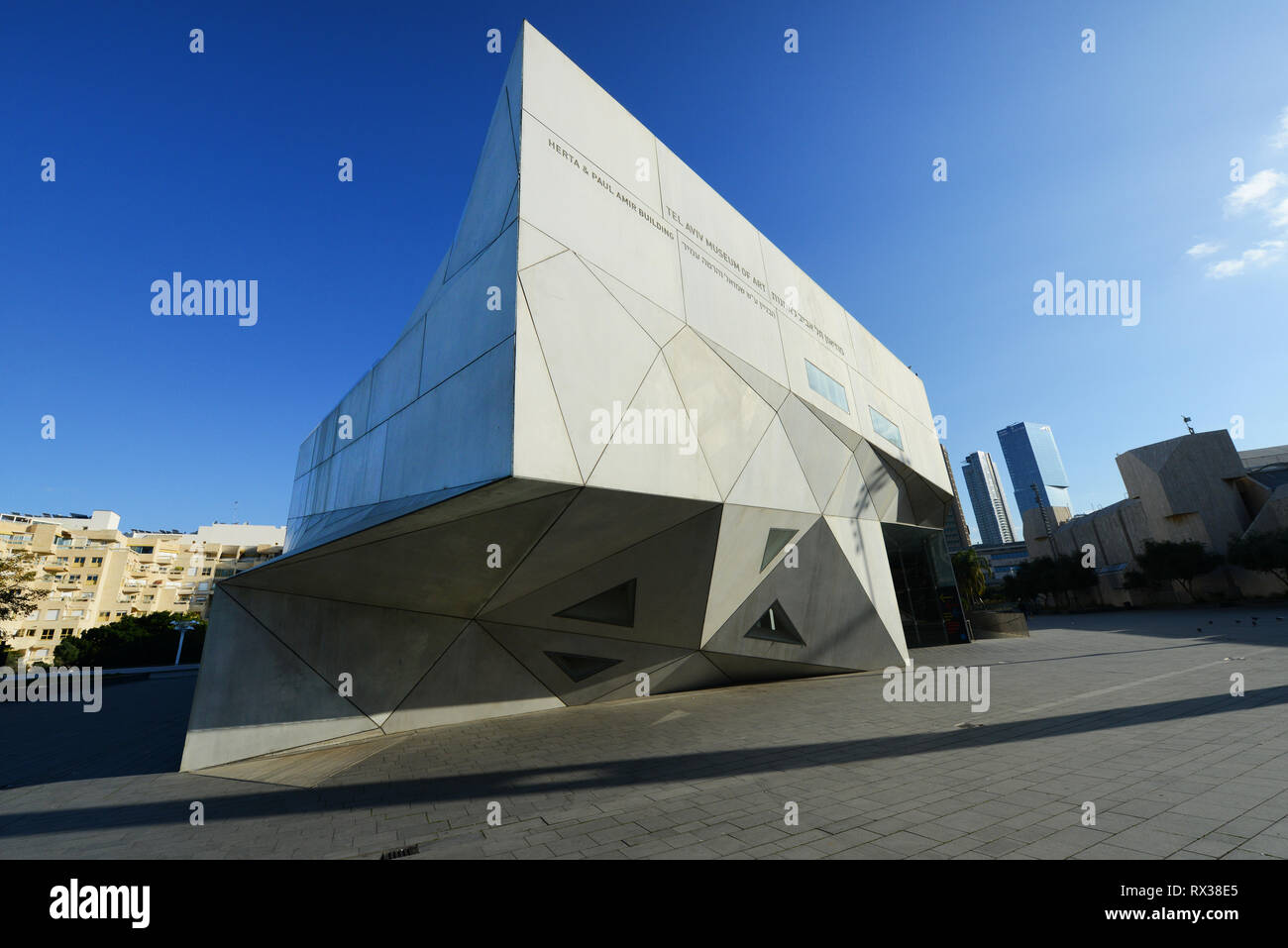 The Tel Aviv Museum of Art. Stock Photo