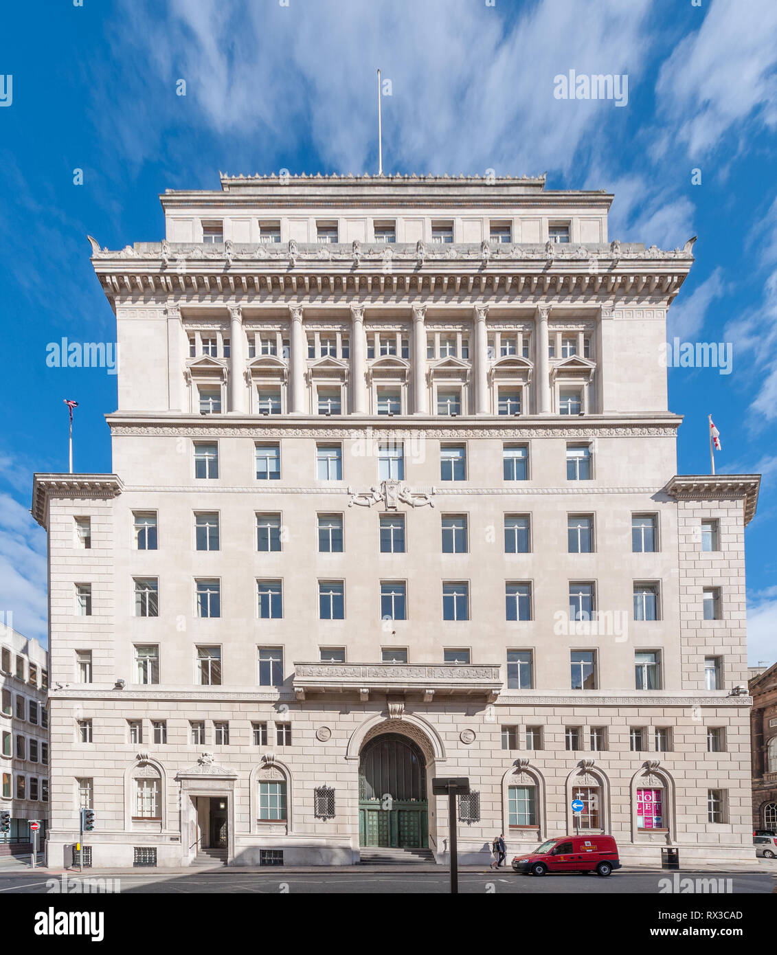 Former Martins Bank building in Water Street, Liverpool city centre Stock Photo