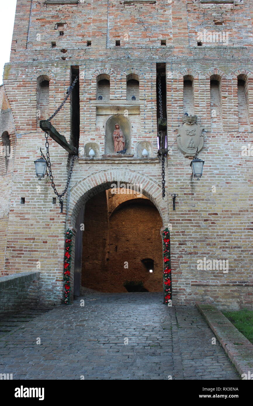 Antico castello Stock Photo