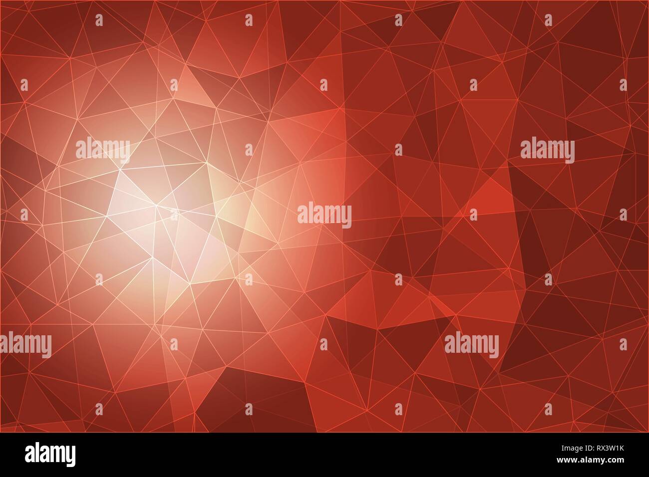 Abstract geometric background with triangular polygons, low poly style illustration Stock Vector
