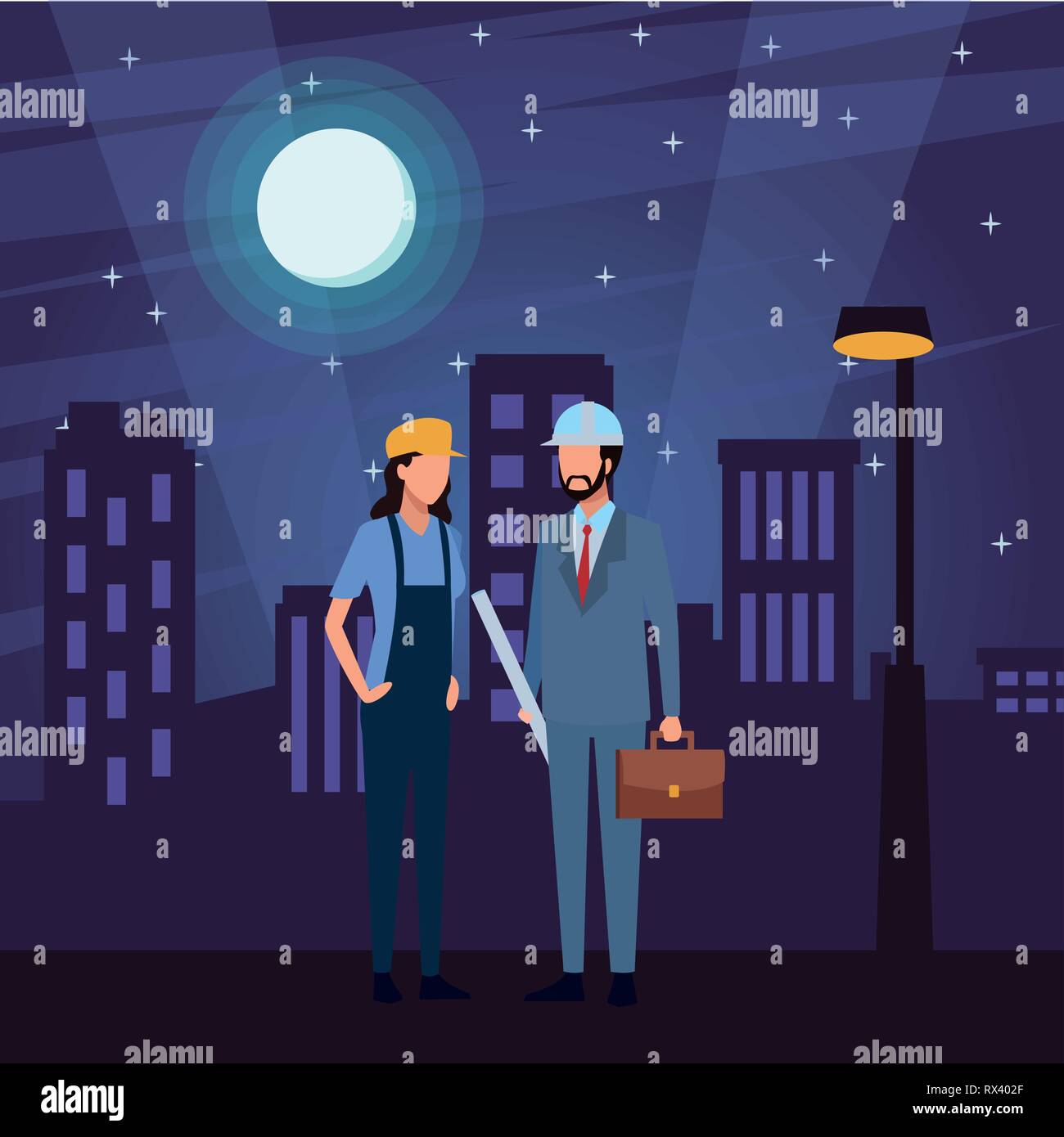 Jobs and professions avatar Stock Vector Image & Art - Alamy