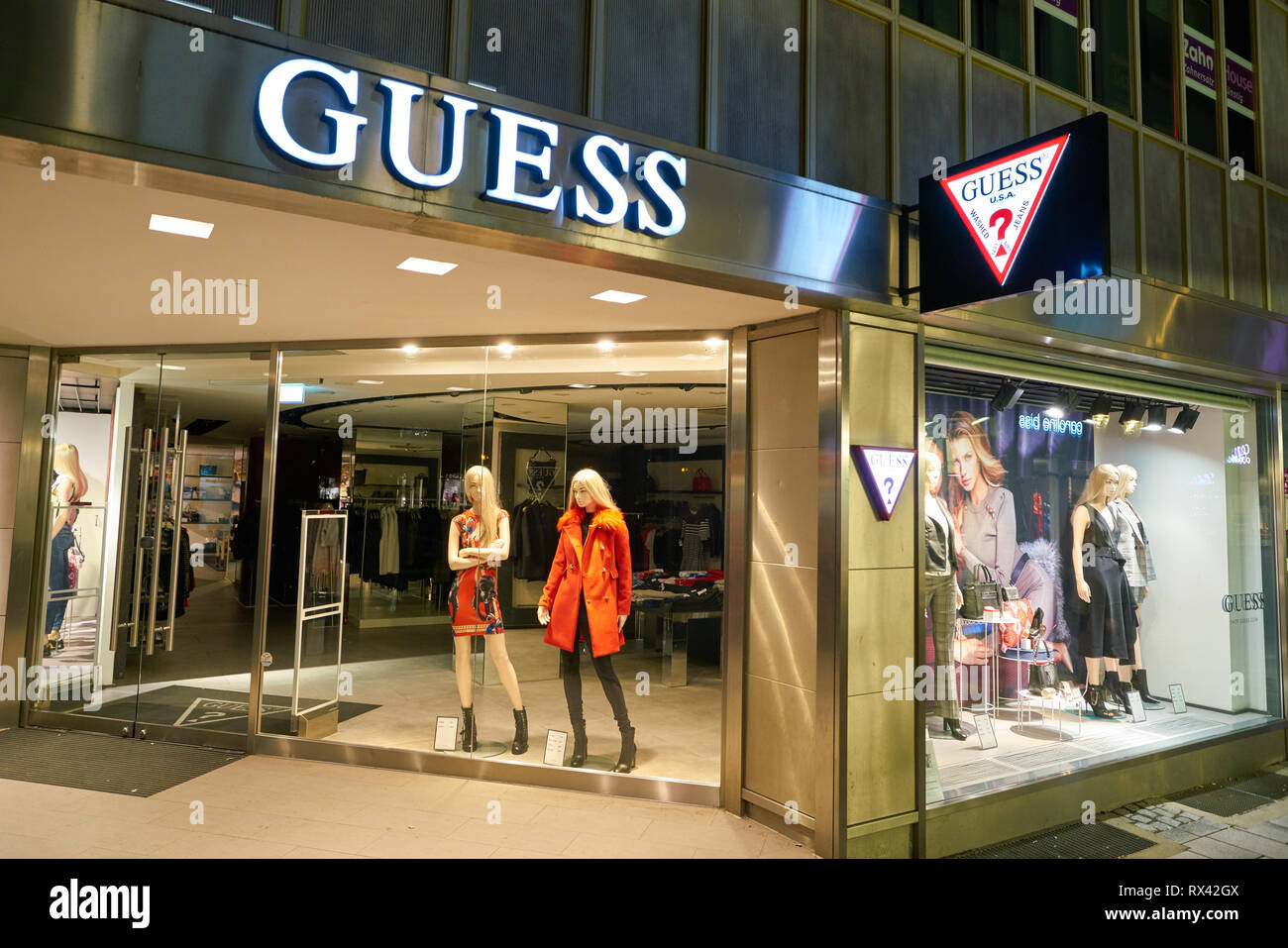 DUSSELDORF, GERMANY - CIRCA SEPTEMBER, 2018: Guess shop in Dusseldorf Stock  Photo - Alamy