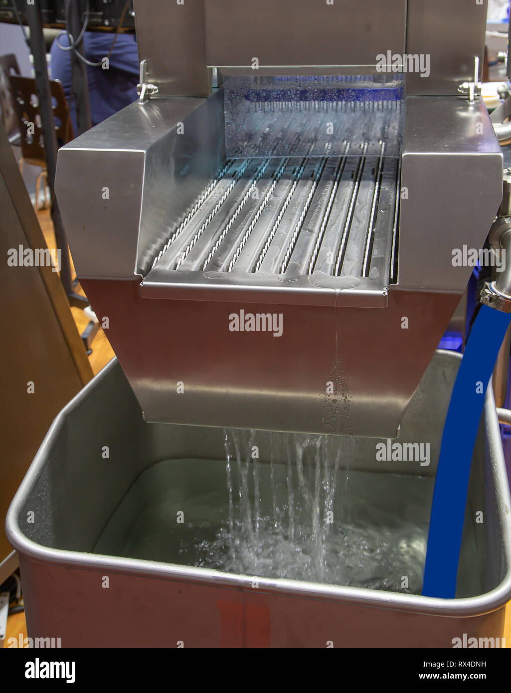 Brine injector for meat use in food industry Stock Photo Alamy