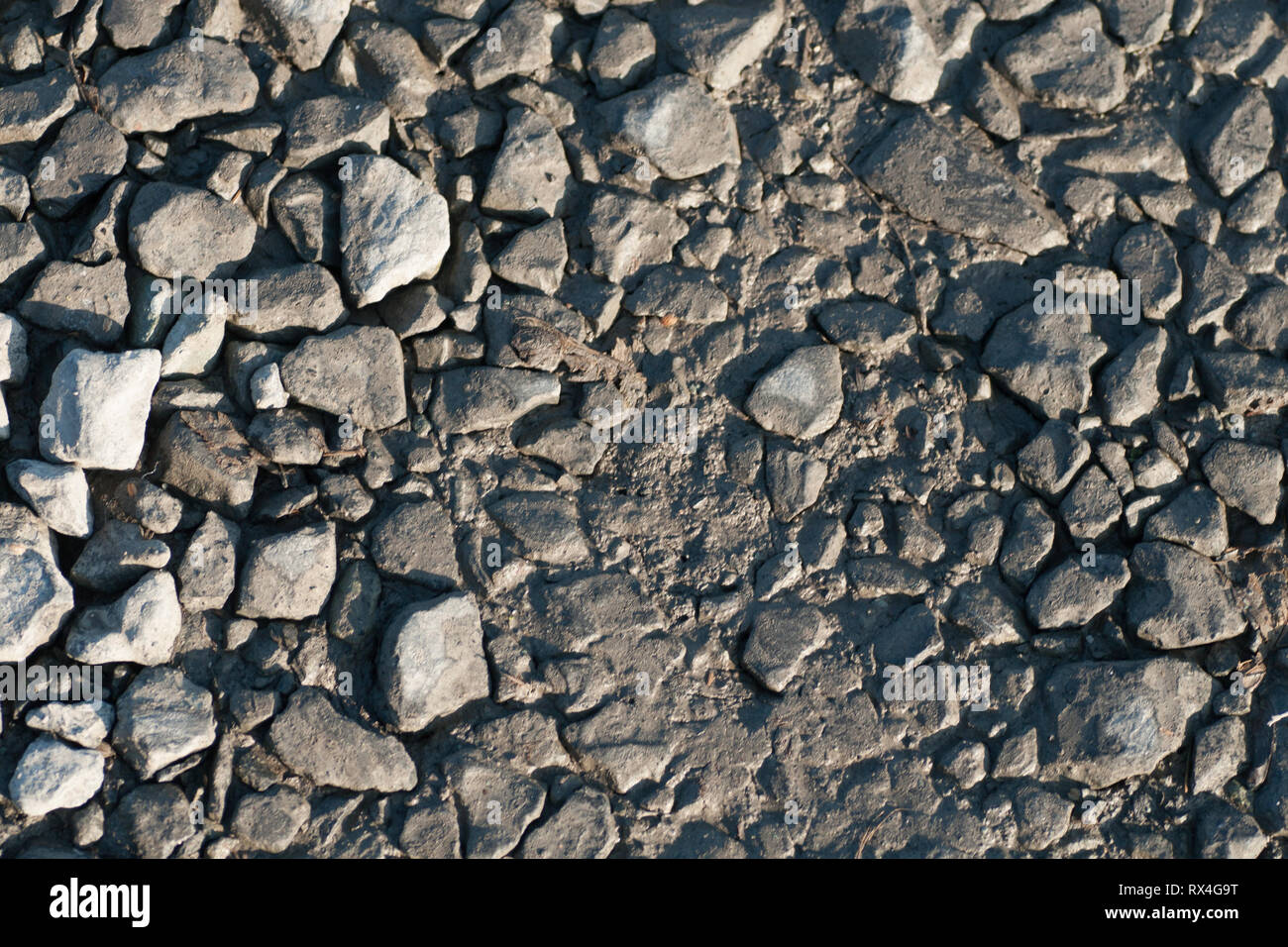 Gravel road surface Stock Photo - Alamy