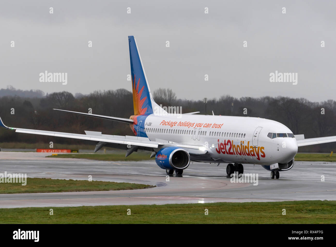 Jet2 Package Holidays Boeing 737 Stock Photo Alamy