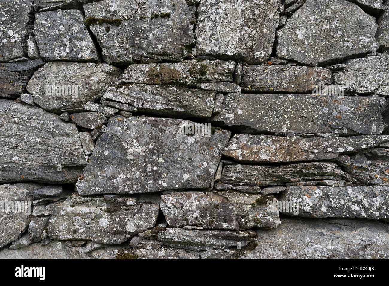 Old stone foundation. Texture of masonry. Traditional natural material in construction Stock Photo