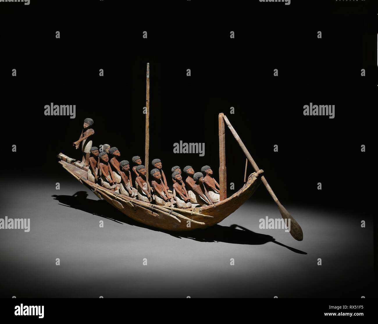 Ancient egypt model boat hi-res stock photography and images - Alamy