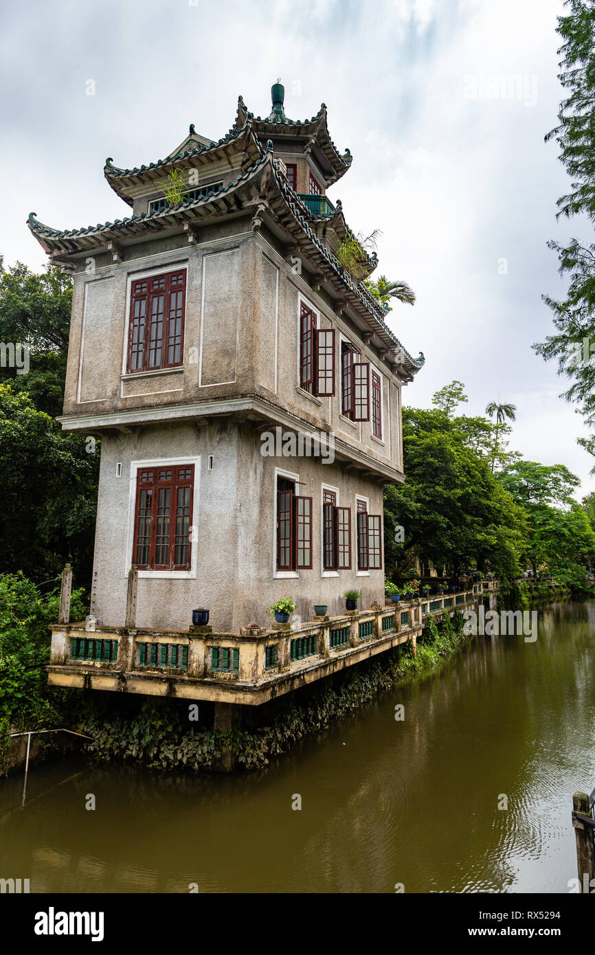 Guangzhou China Old Houses In Stock Photos & Guangzhou China Old Houses