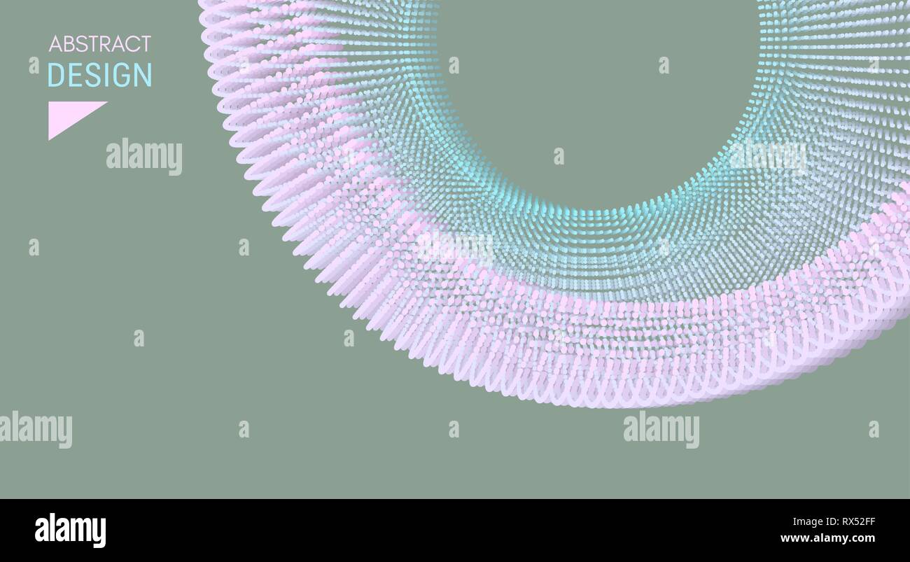 Sphere with connected lines and dots. Wireframe illustration. Abstract 3d grid design. Technology style. Stock Vector