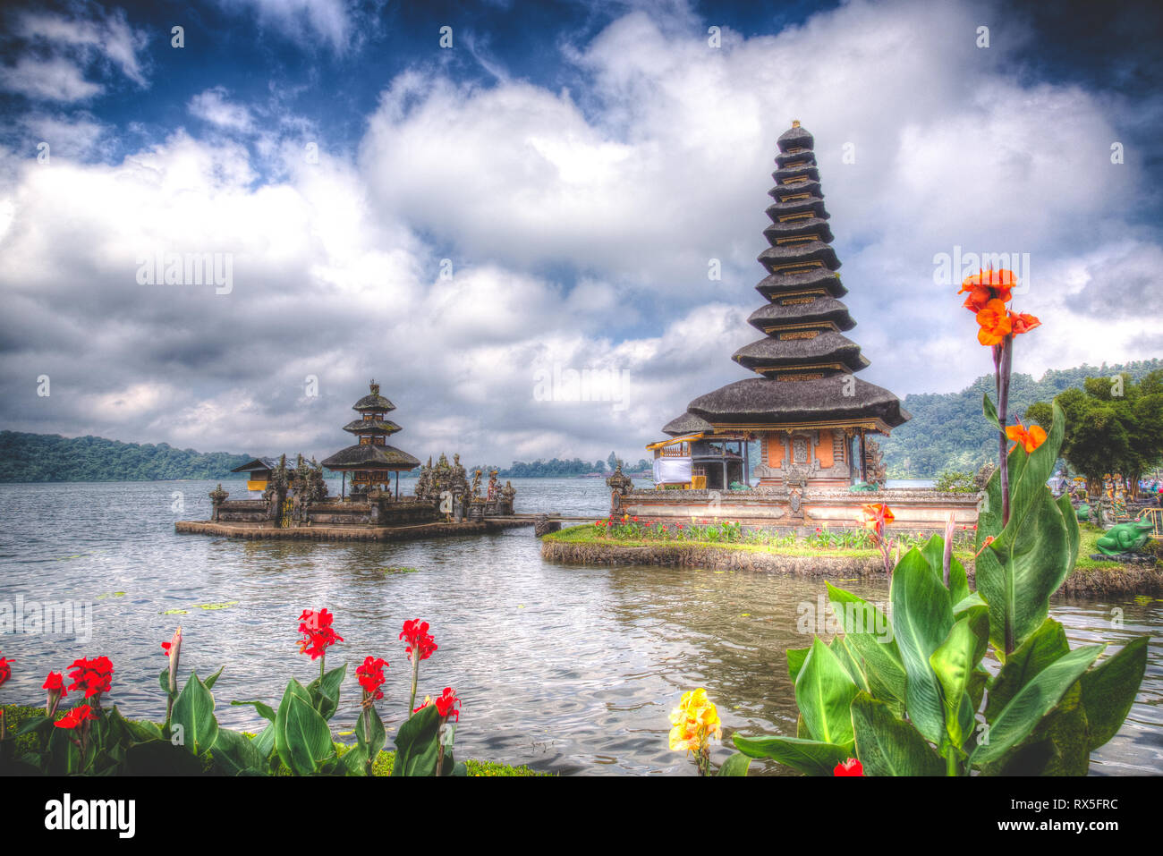 Indonesian temple Stock Photo