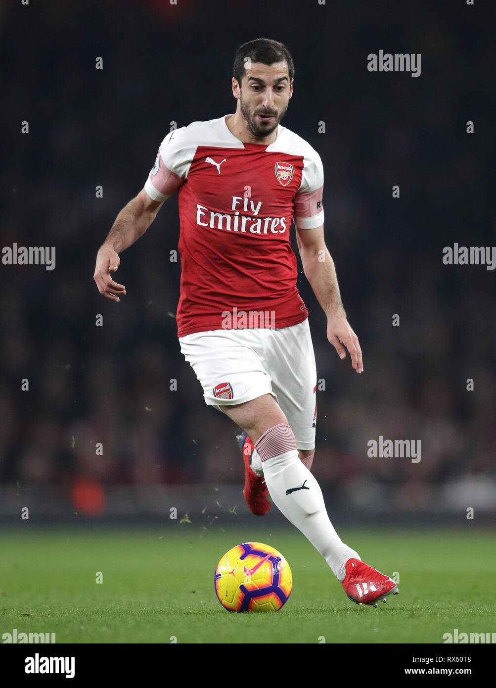 Arsenal's Henrikh Mkhitaryan Stock Photo - Alamy