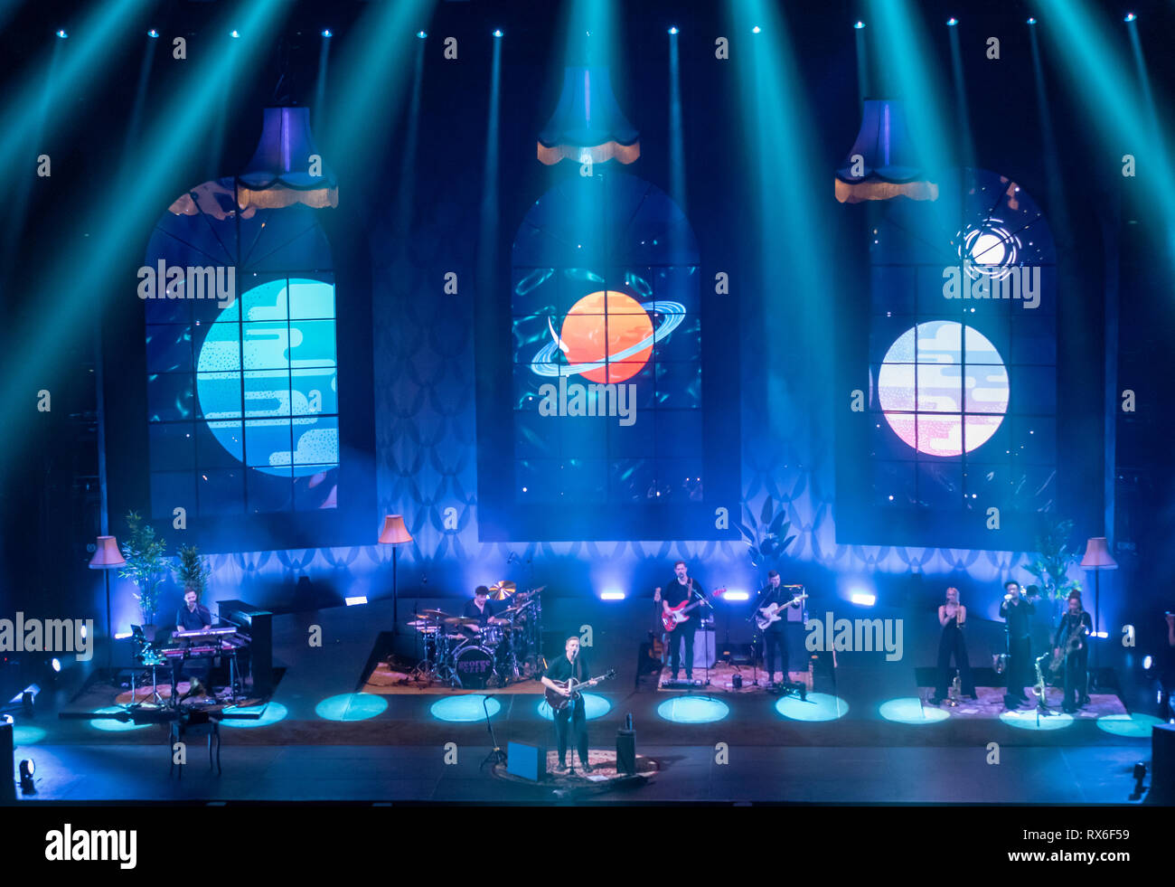 ezra first direct arena hires stock photography and images Alamy