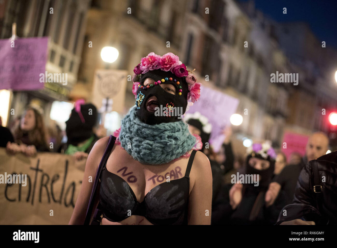 Wearing a bra hi-res stock photography and images - Alamy