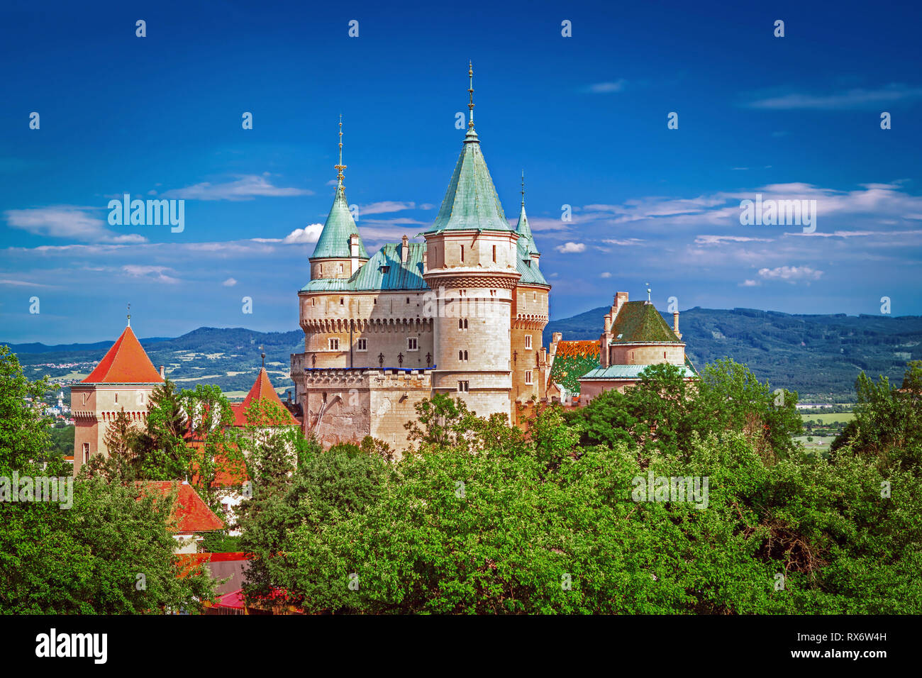 Bojnice Castle Slovakia High Resolution Stock Photography and Images