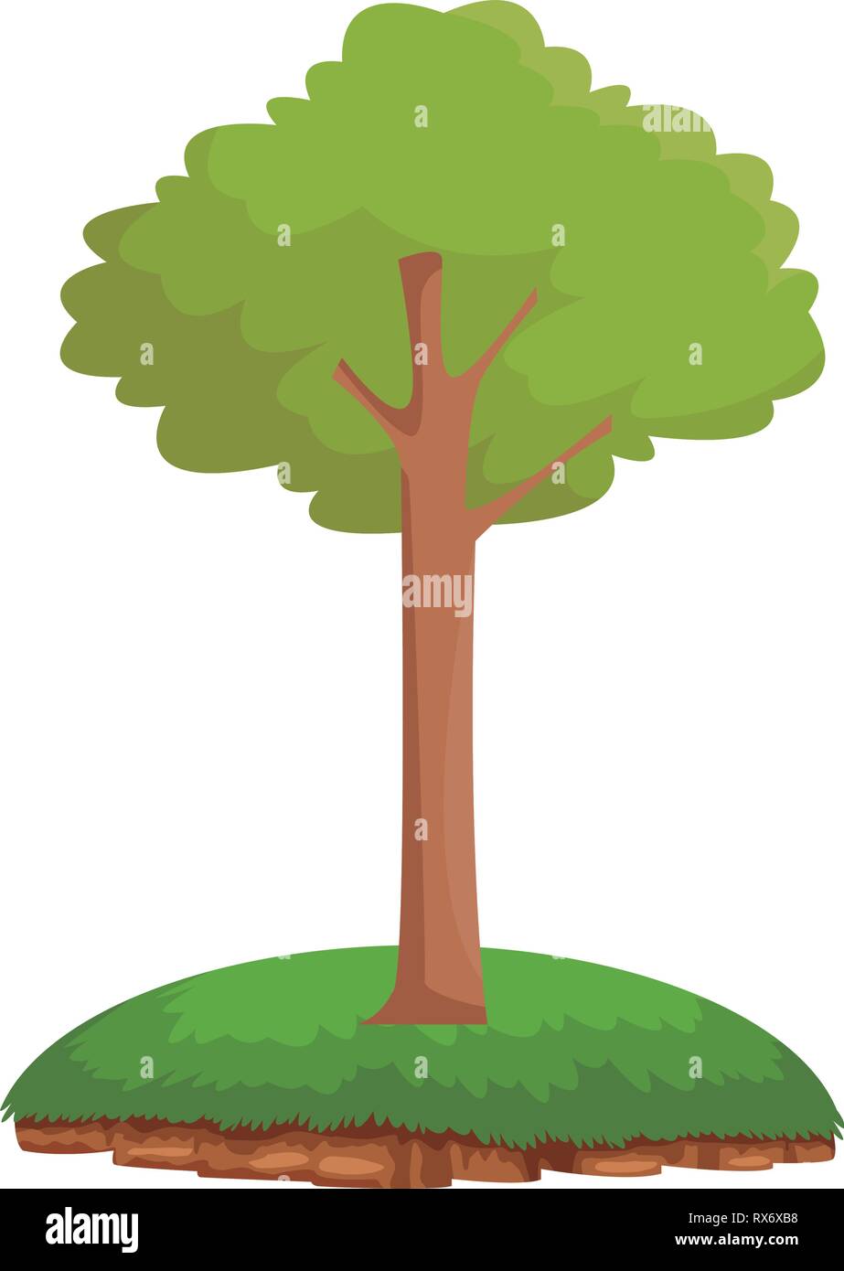tree nature green Stock Vector Image & Art - Alamy