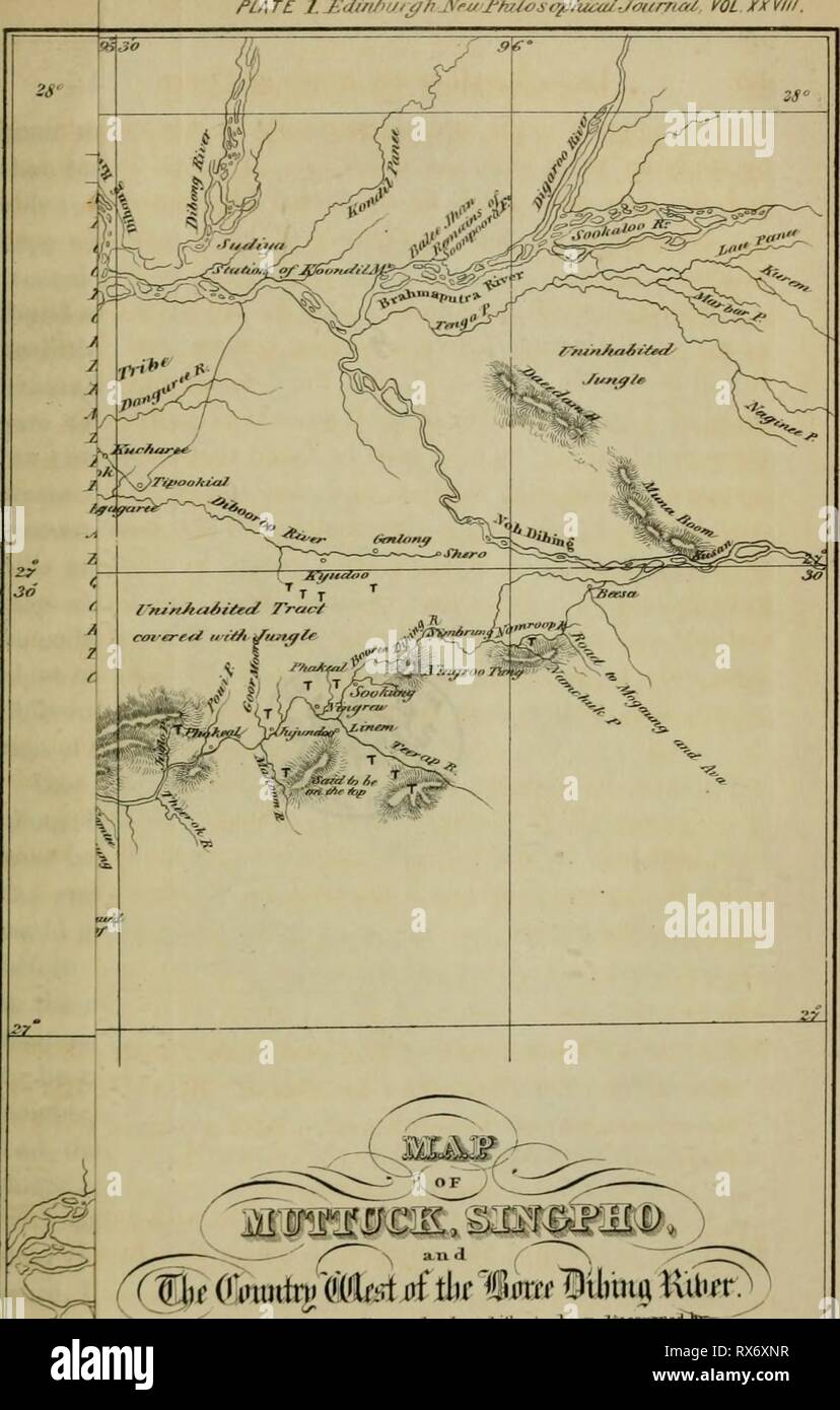 Edinburgh New Philosophical Journal (1839 Edinburgh New Philosophical Journal edinburghnewphil28edin Year: 1839 - 1840  f'LA TC I. J-:dm/'ai^fijy/'//j'fu/osi^fu^M/j'Ji(r/ioi yoL XX vn/.   Sbeu- a Tracts thjit have tutherUi beeu discorertd Irj^ (rck TutJurO y ''d|f liniKli': dl^ajst ynhn(^mtf)ms i/y/iart / '• ^mir. /t9o.9. Stock Photo