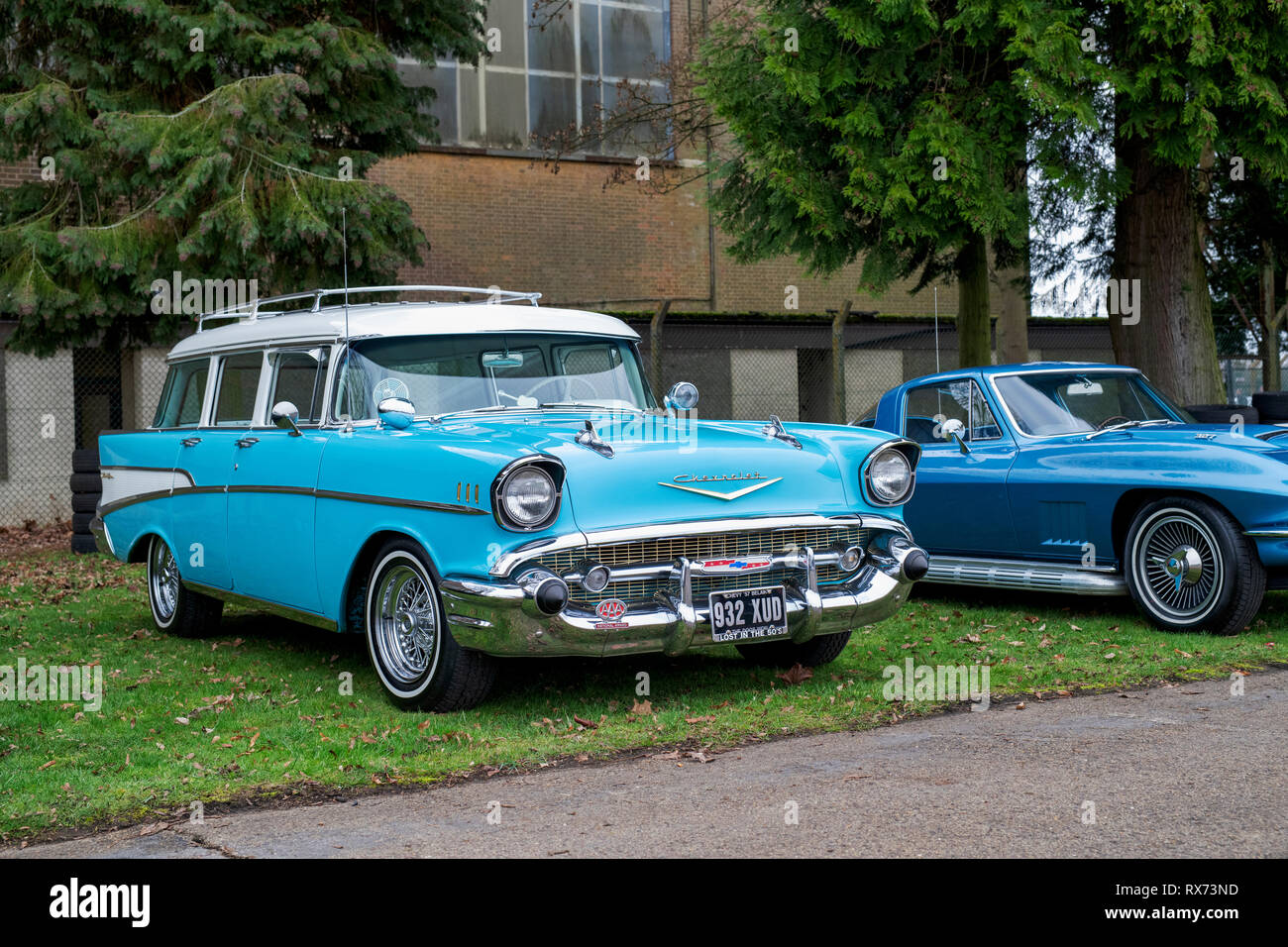 Chevrolet bel air station wagon hi-res stock photography and images - Alamy