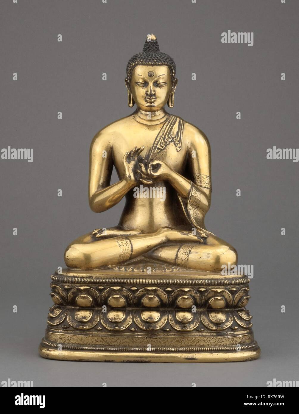 Gilt Bronze Statue Of Vairochana Buddha Gilt Bronze Statue Of Vairochana Buddha