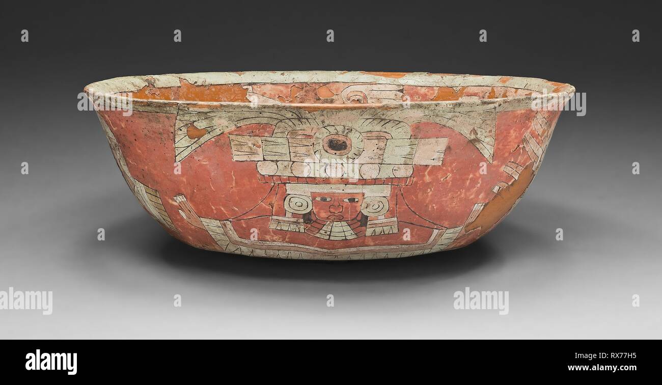 Bowl Depicting A Ritual Figure And Flaming Torches Teotihuacan Teotihuacan Mexico Date 300 Ad 600 Ad