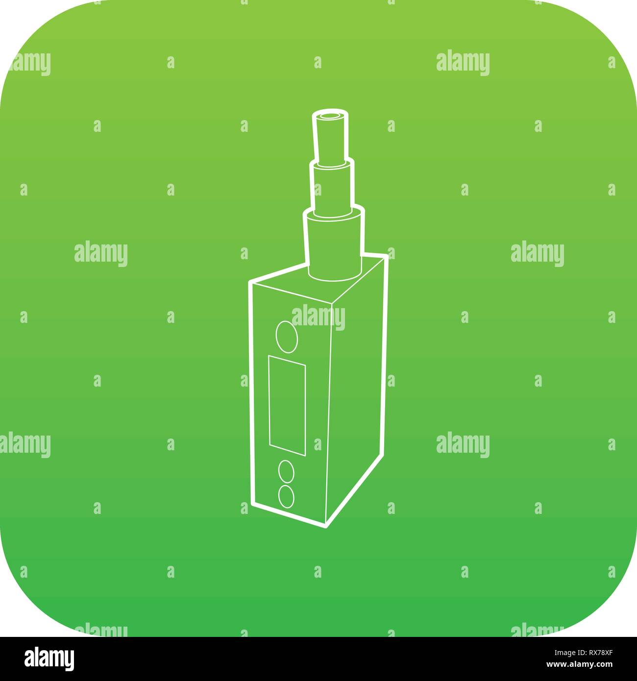 Vape device, juice for vape icon, outline style Stock Vector Image ...