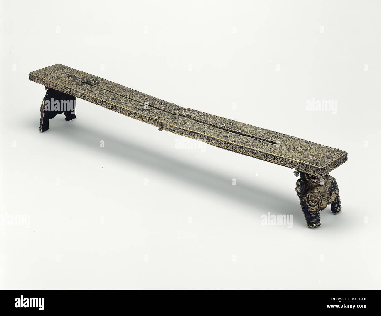 Ritual Stand with Lion Supports. Tibet. Date: 1400-1600. Dimensions: 10 ...