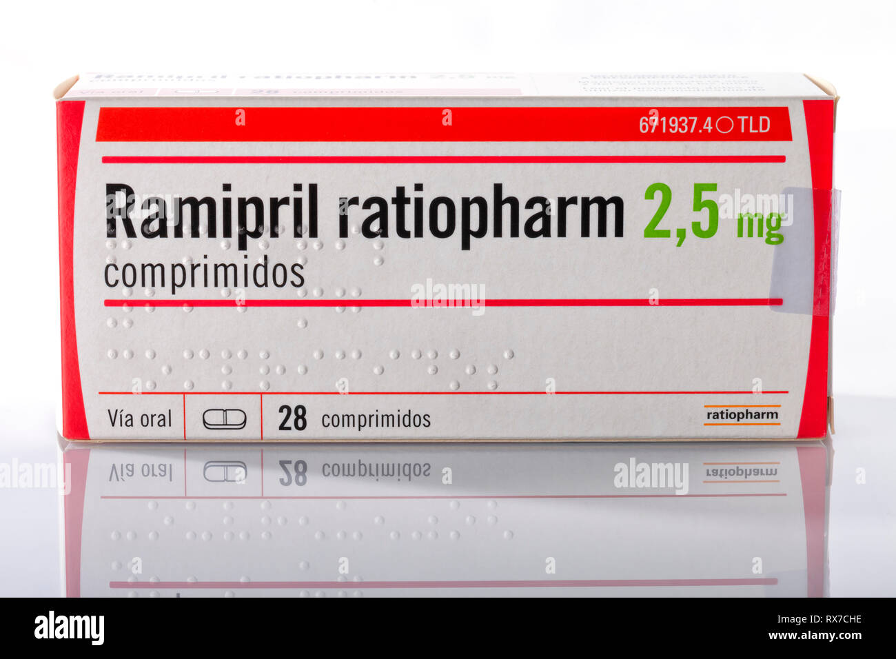 Box of ramipril tablets High Resolution Stock Photography and Images - Alamy