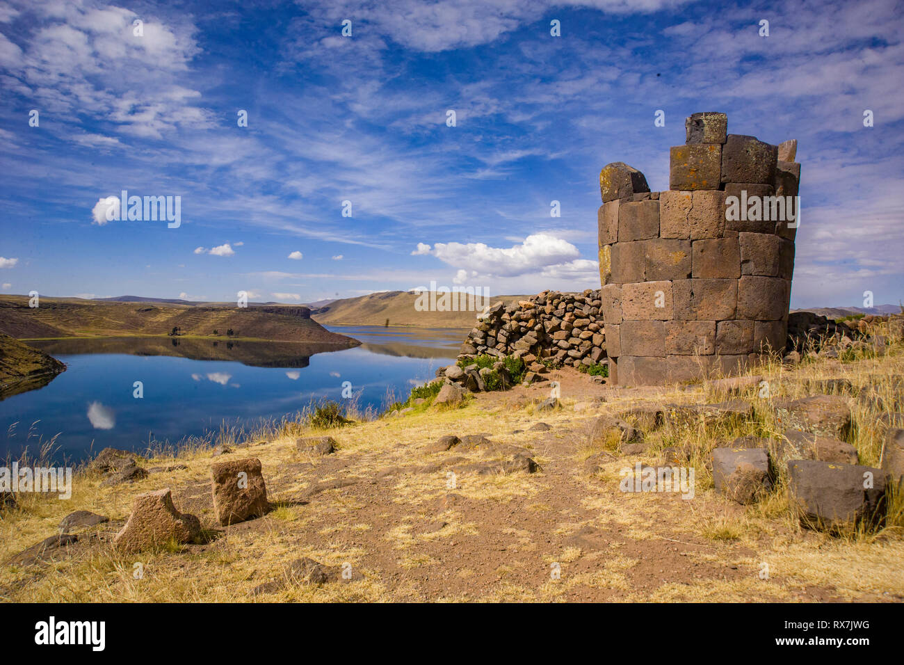SILLUSTANI PERU Chullpas The Pre inca Burial Towers Of The Aymary SILLUSTANI PERU Chullpas The Pre inca Burial Towers Of The Aymary