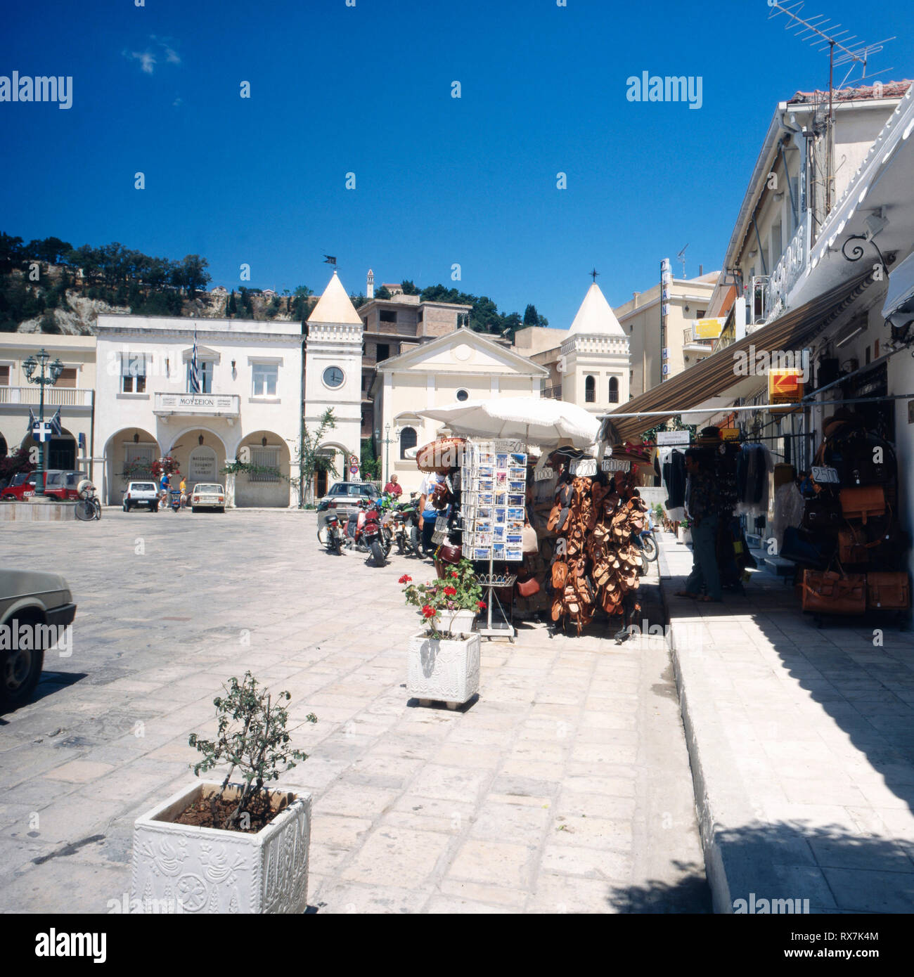 Insel Zakynthos Souvenirladen in der Altstadt von Zakynthos