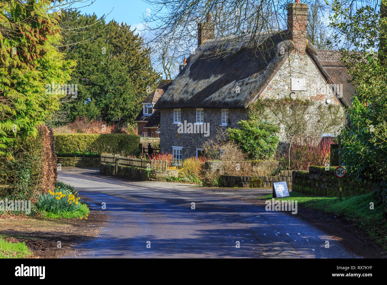ashmore, picturesque village, dorset, england, uk Stock Photo Alamy