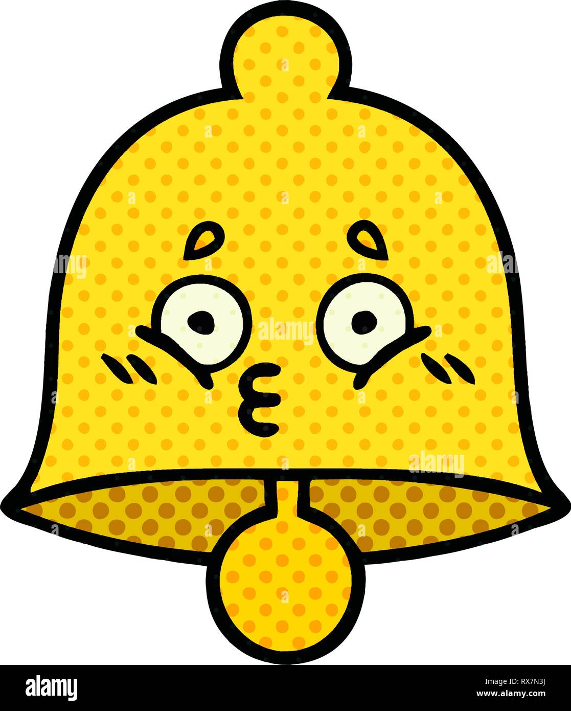 comic book style cartoon of a bell Stock Vector Image & Art - Alamy