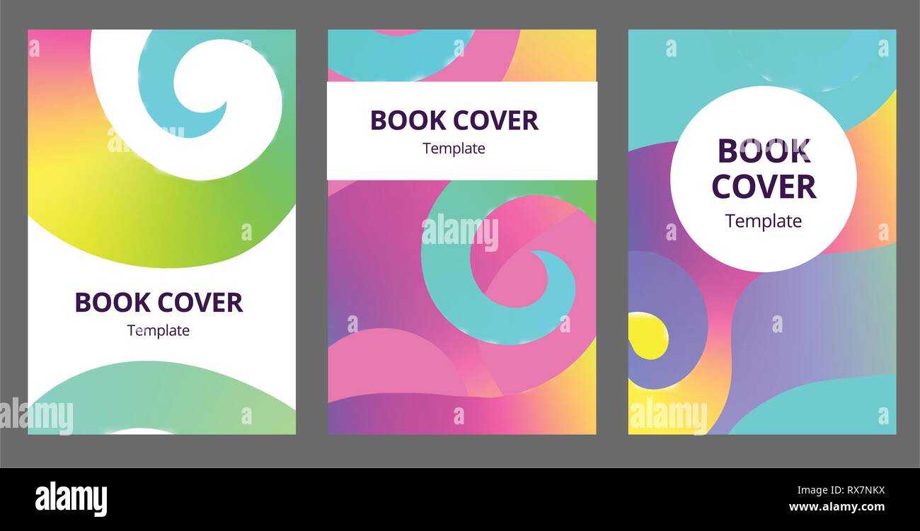 Abstract Composition Text Frame Surface A4 Brochure Cover Design