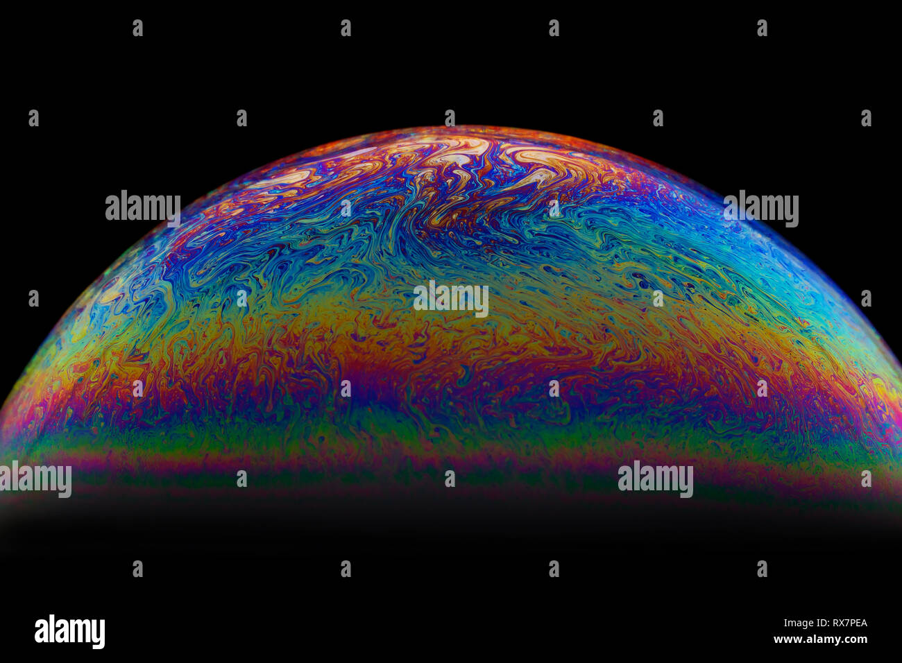 Half soap bubble ball hi-res stock photography and images - Alamy