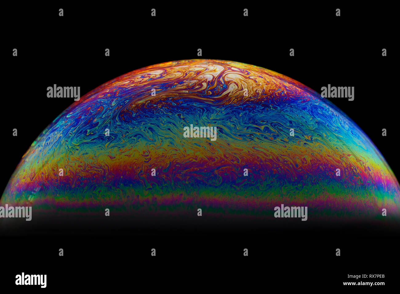 Half soap bubble ball hi-res stock photography and images - Alamy