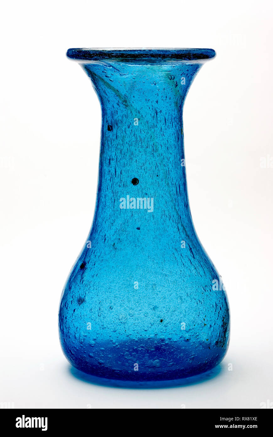 Afghan Blue Glass Stock Photo
