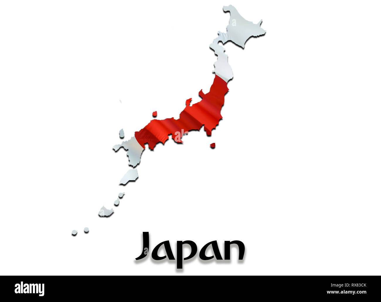 japan-map-flag-3d-rendering-japan-map-and-flag-on-asia-map-the