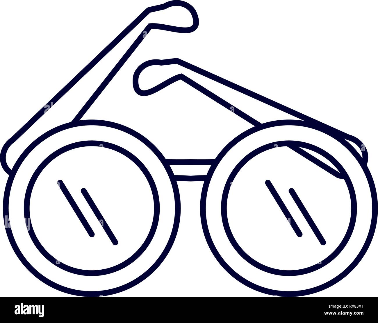 optical eyeglasses isolated icon vector illustration design Stock ...