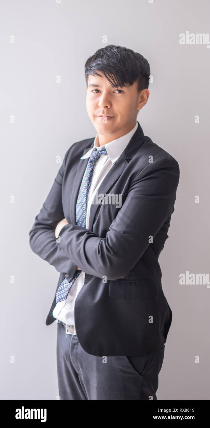 Handsome young asian teenager hi-res stock photography and images - Alamy