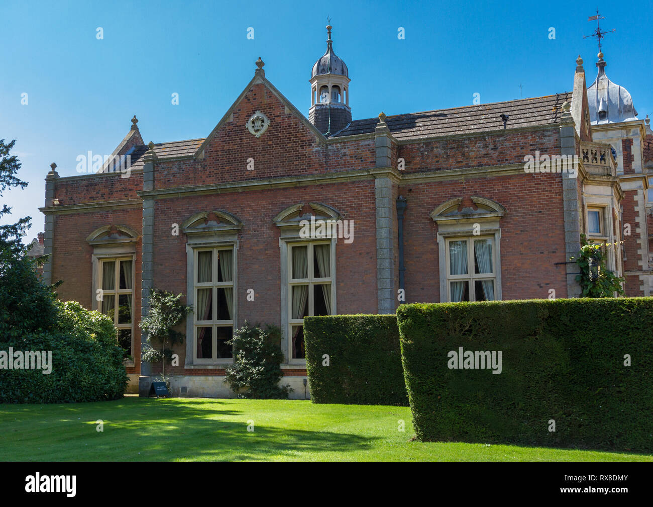 Sandringham House Gardens and 20,000 acre Estate, private home of HM Queen Elizabeth II in Sandringham  Norfolk .England Stock Photo