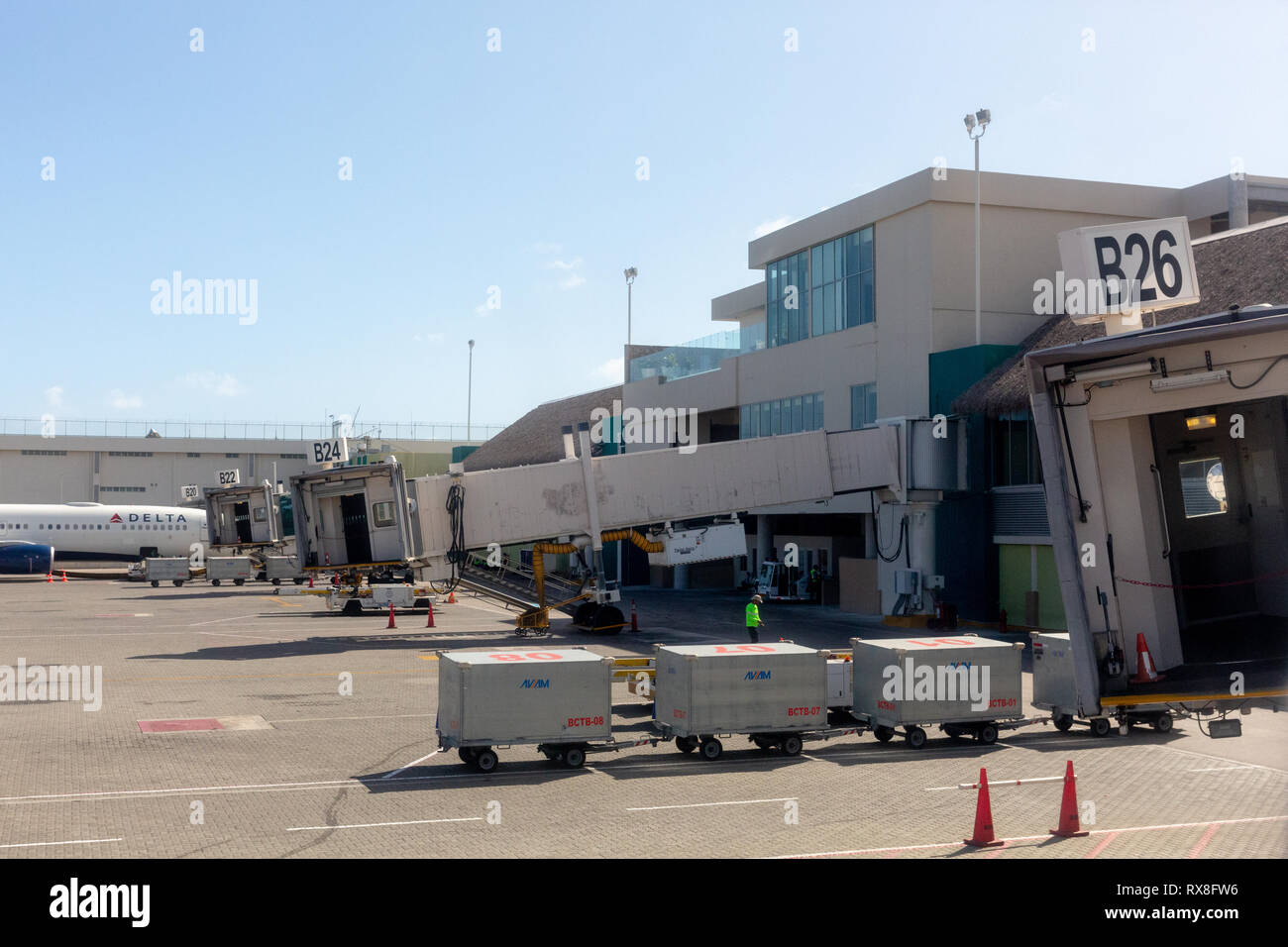 Punta Cana International airport, Dominican Republic Stock Photo Alamy
