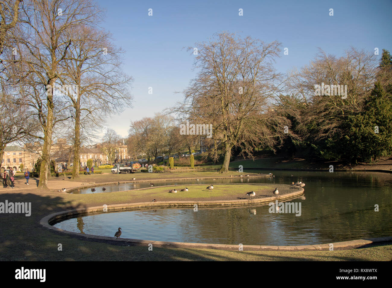 Buxton Pavilion Gardens Stock Photo